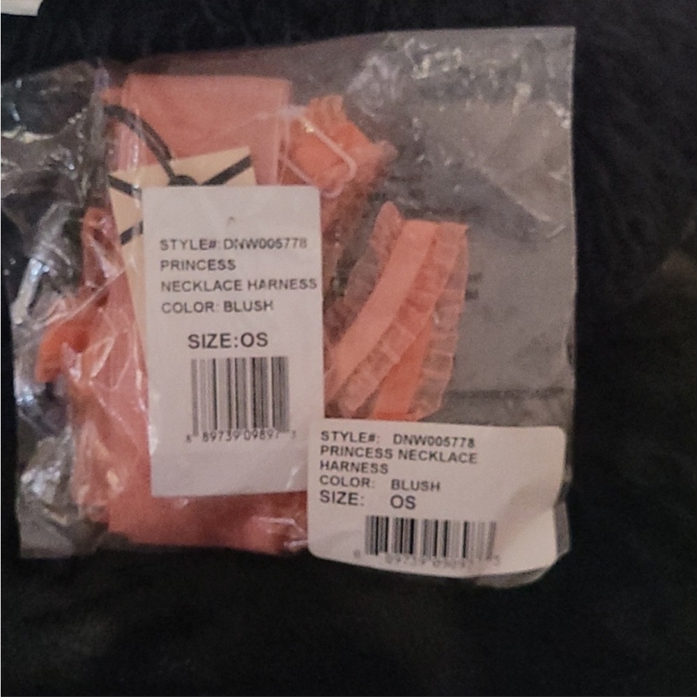 NWT REVOLVE Daydream Nation Princess Necklace Harness Blush One Size - Picture 11 of 12